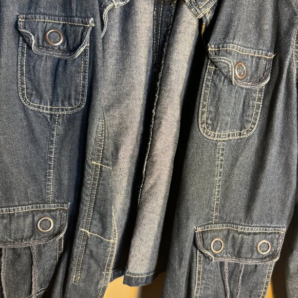 Jean Jacket Size XL by AML - Picture 2 of 4